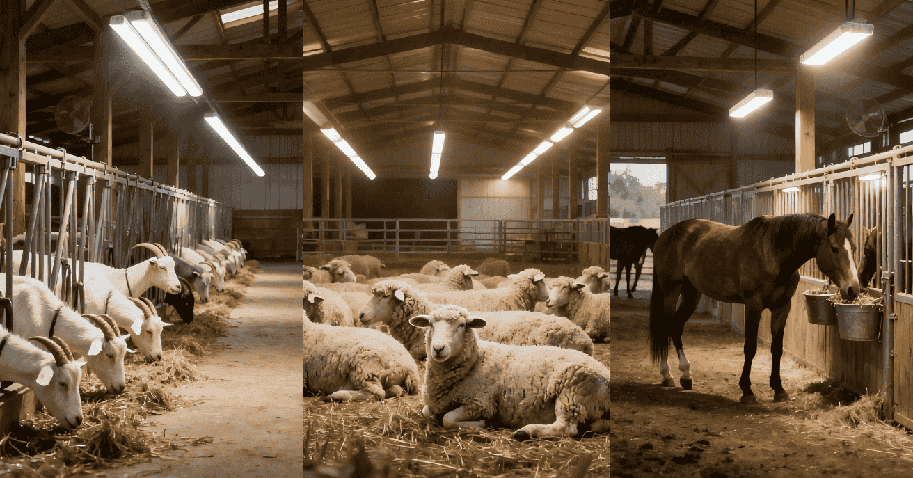 livestock barn lighting